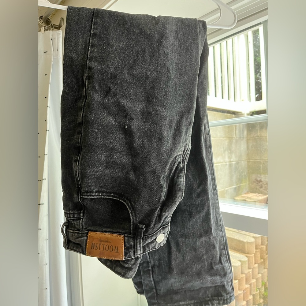 WOOLISH Black Jeans